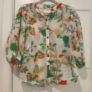 Anthropologie Kalapana Blouse